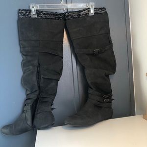 Just fab thigh high boots